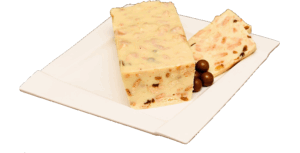 BLOK JASNY - Masa czekoladowa jasna z herbatnikami.