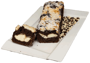 CZEKOLADOWO-SEROWE - Ciasto czekoladowe z serem.