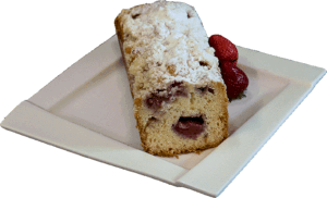 UCIERANIEC ZE ŚLIWKĄ - Ciasto jogurtowe ze śliwką obsypane kruszonką.