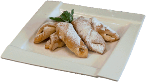 ROŻEK Z NADZIENIEM - Ciasto drożdżowe z nadzieniem morelowym/jagodowym/truskawkowym.