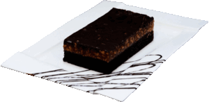 BROWNIE Z ORZECHAMI - Ciasto brownie z orzechami i karmelem.