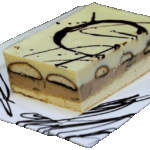 CAPUCINO – ciasto piankowe o smaku capucino na jasnym biszkopcie