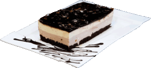 TRUFLOWE – masa o smaku truflowym na spodzie czekoladowym